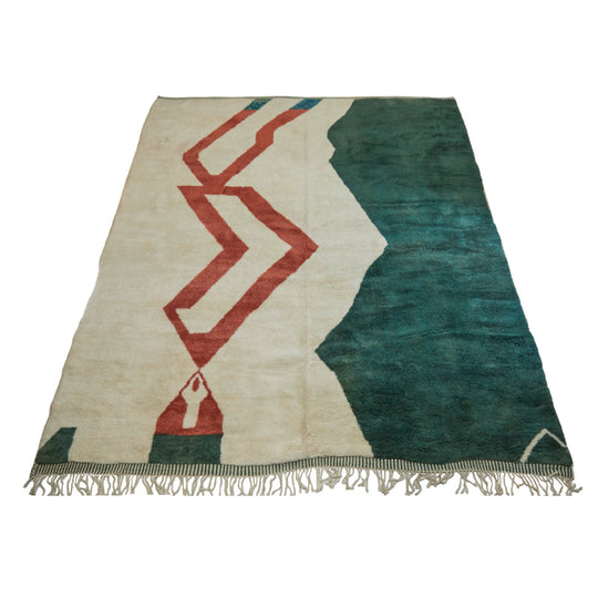 Colorful one-of-a-kind oversized Moroccan rug - Kantara | Moroccan Rugs