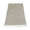 Black and white Moroccan kilim area rug - Kantara | Moroccan Rugs