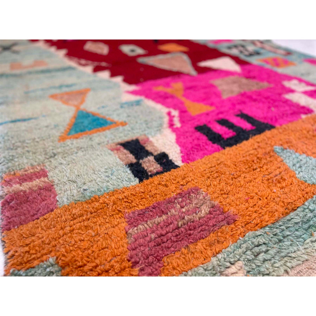 Handwoven art deco Moroccan berber rug - Kantara | Moroccan Rugs