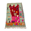Light blue Moroccan area rug with abstract design - Kantara | Moroccan Rugs
