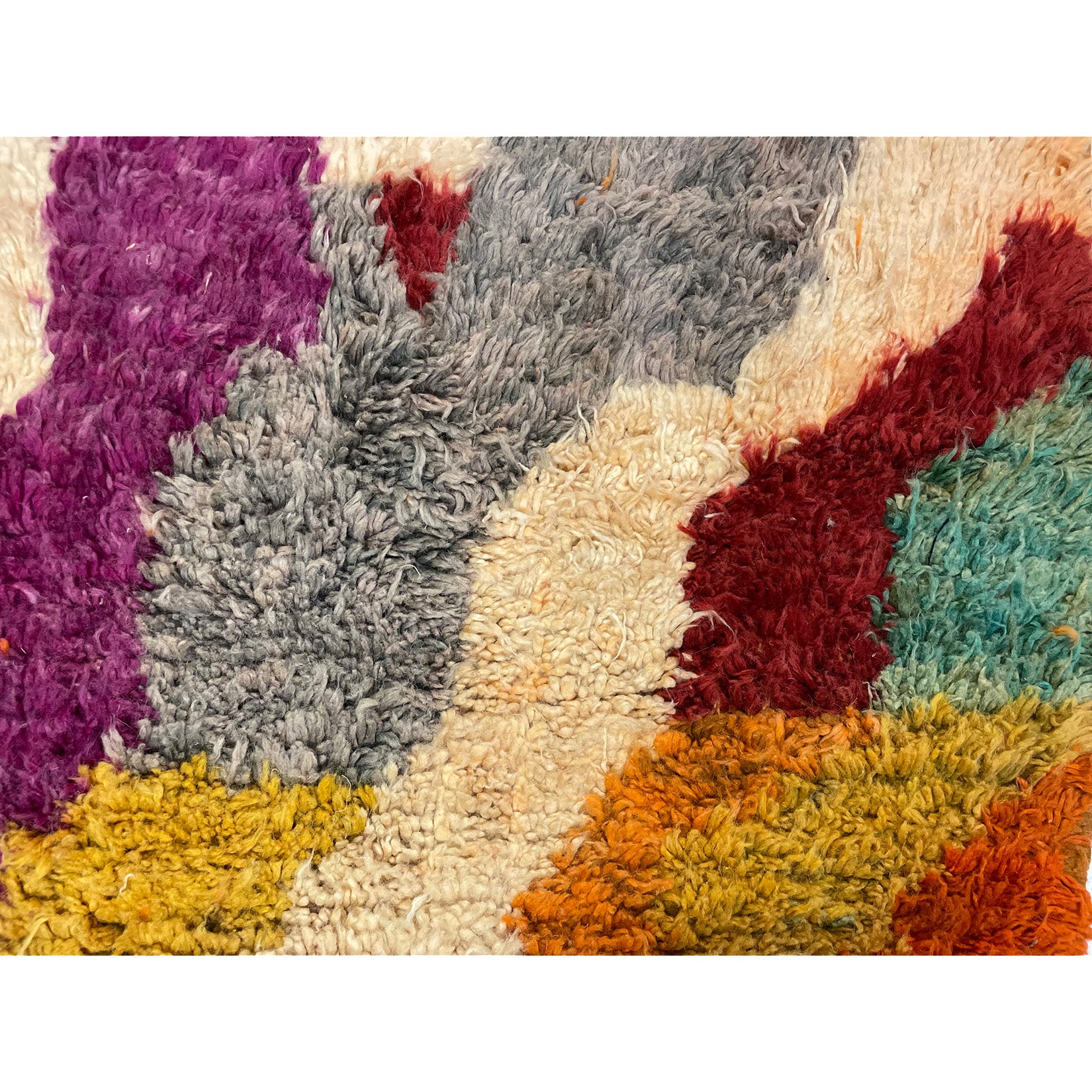 Vintage art deco Moroccan berber carpet - Kantara | Moroccan Rugs
