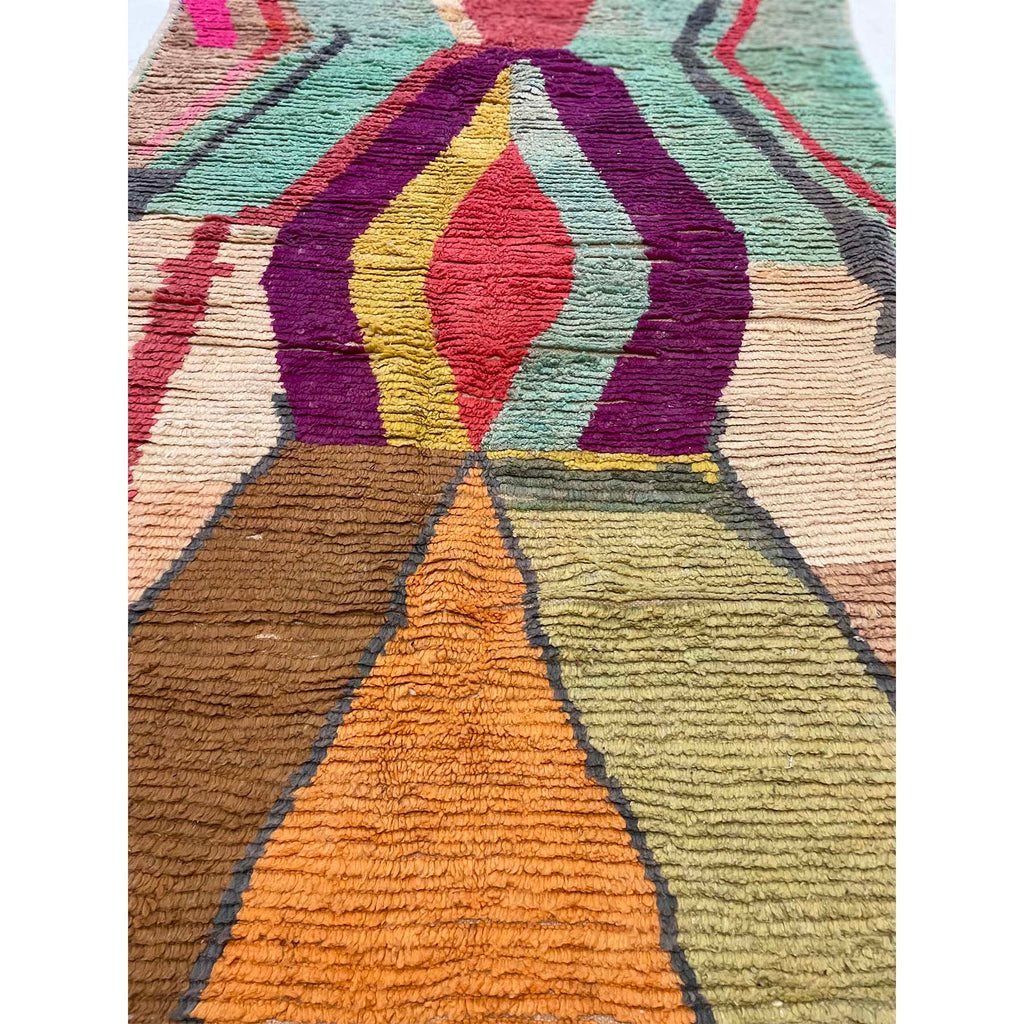 Contemporary hand knotted Moroccan living room rug - Kantara | Moroccan Rugs