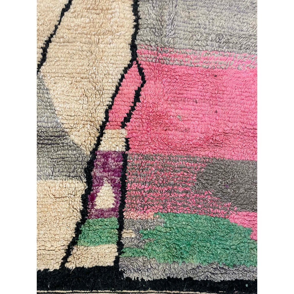 Abstract boho chic Moroccan berber rug - Kantara | Moroccan Rugs