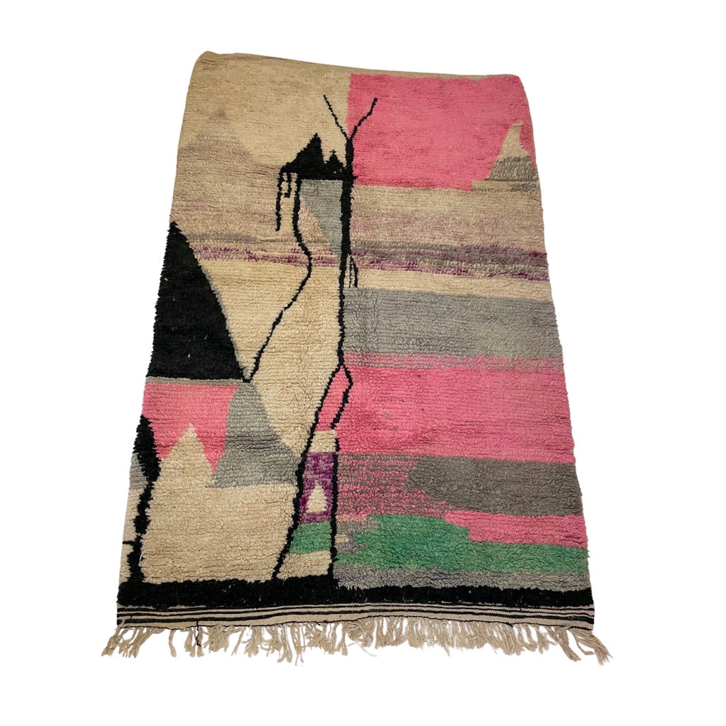 Colorful Boujaad Moroccan area rug - Kantara | Moroccan Rugs