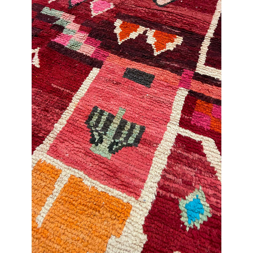 Hand knotted wool Moroccan living room rug - Kantara | Moroccan Rugs