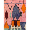 Plush boho chic pink Moroccan area rug - Kantara | Moroccan Rugs