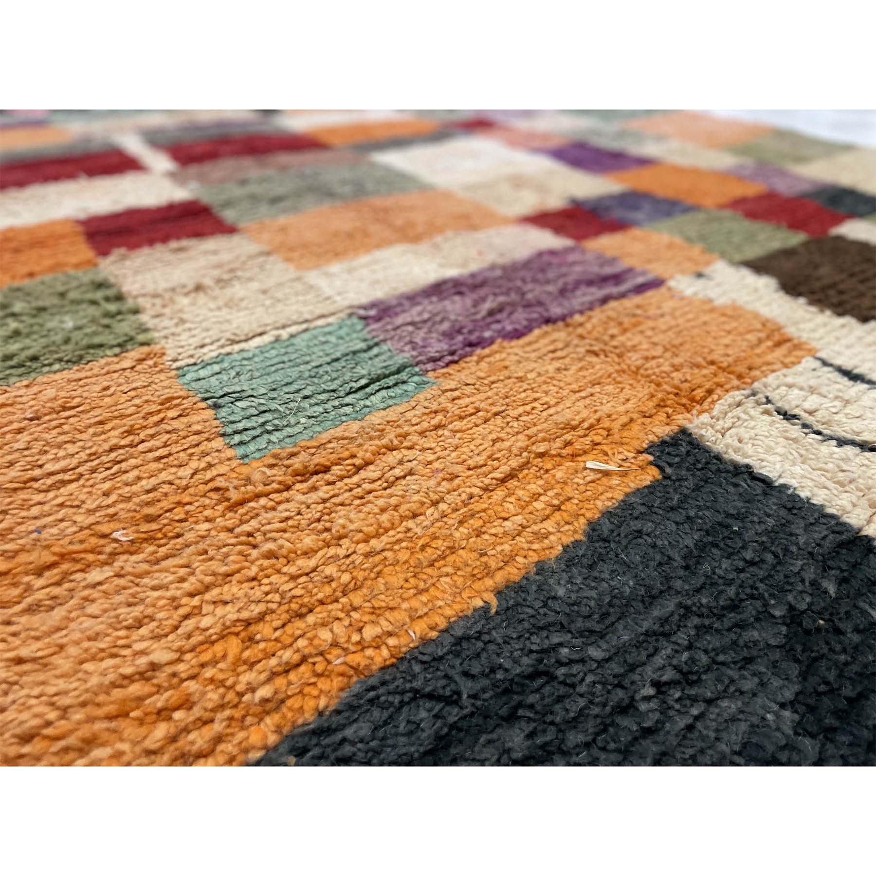 Orange Moroccan kids' room rug - Kantara | Moroccan Rugs