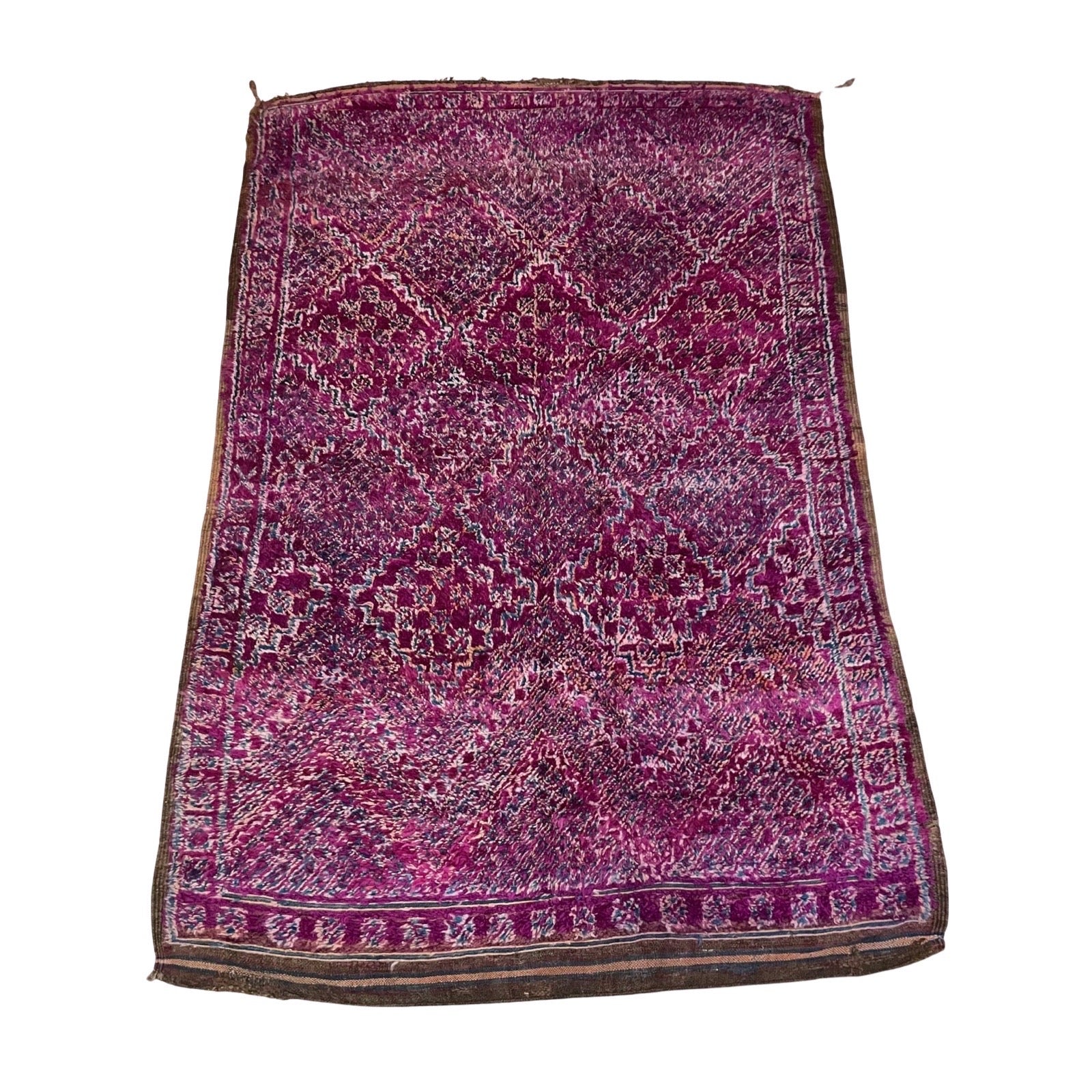 Vintage purple Moroccan area rug - Kantara | Moroccan Rugs