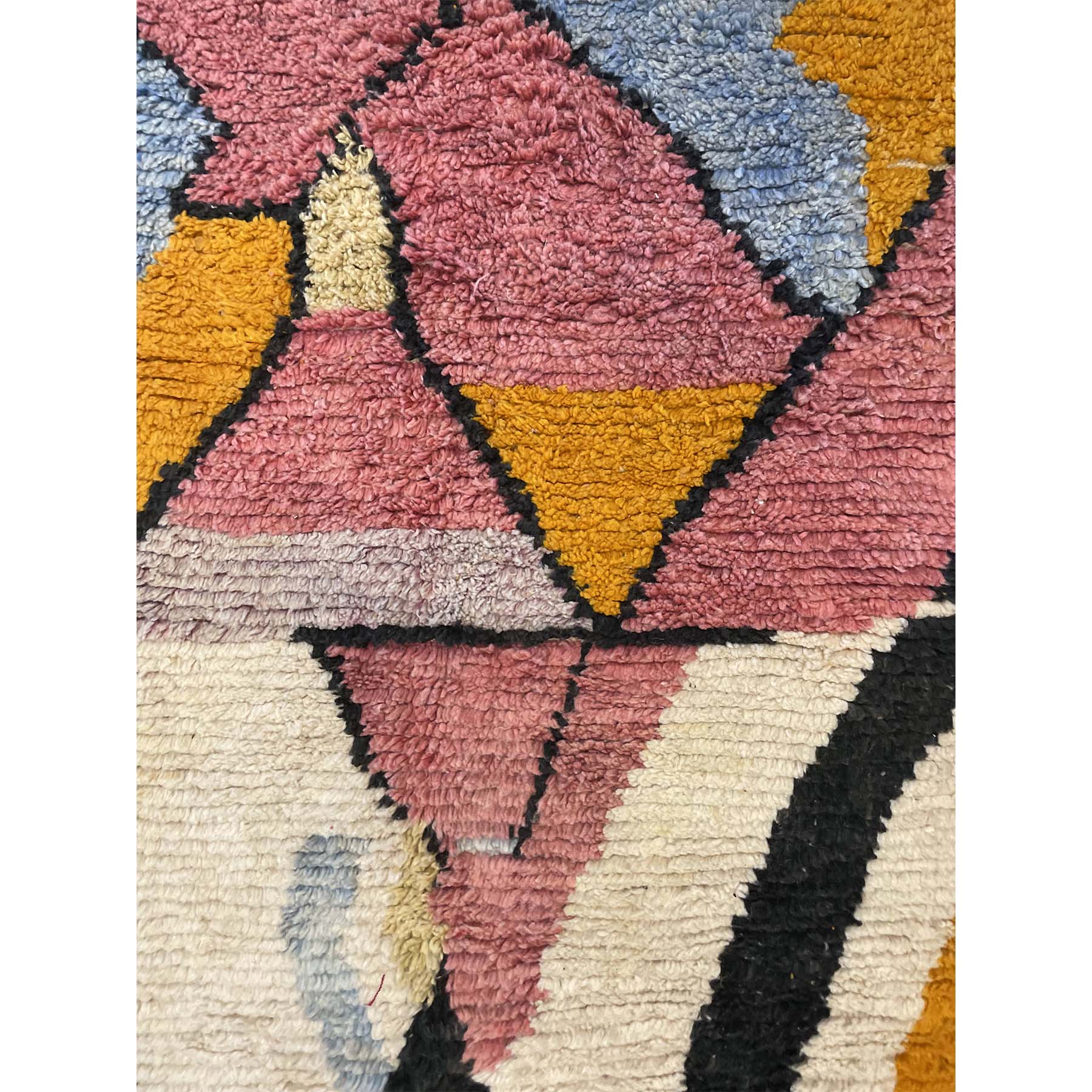 Custom colorful Moroccan living room rug - Kantara | Moroccan Rugs