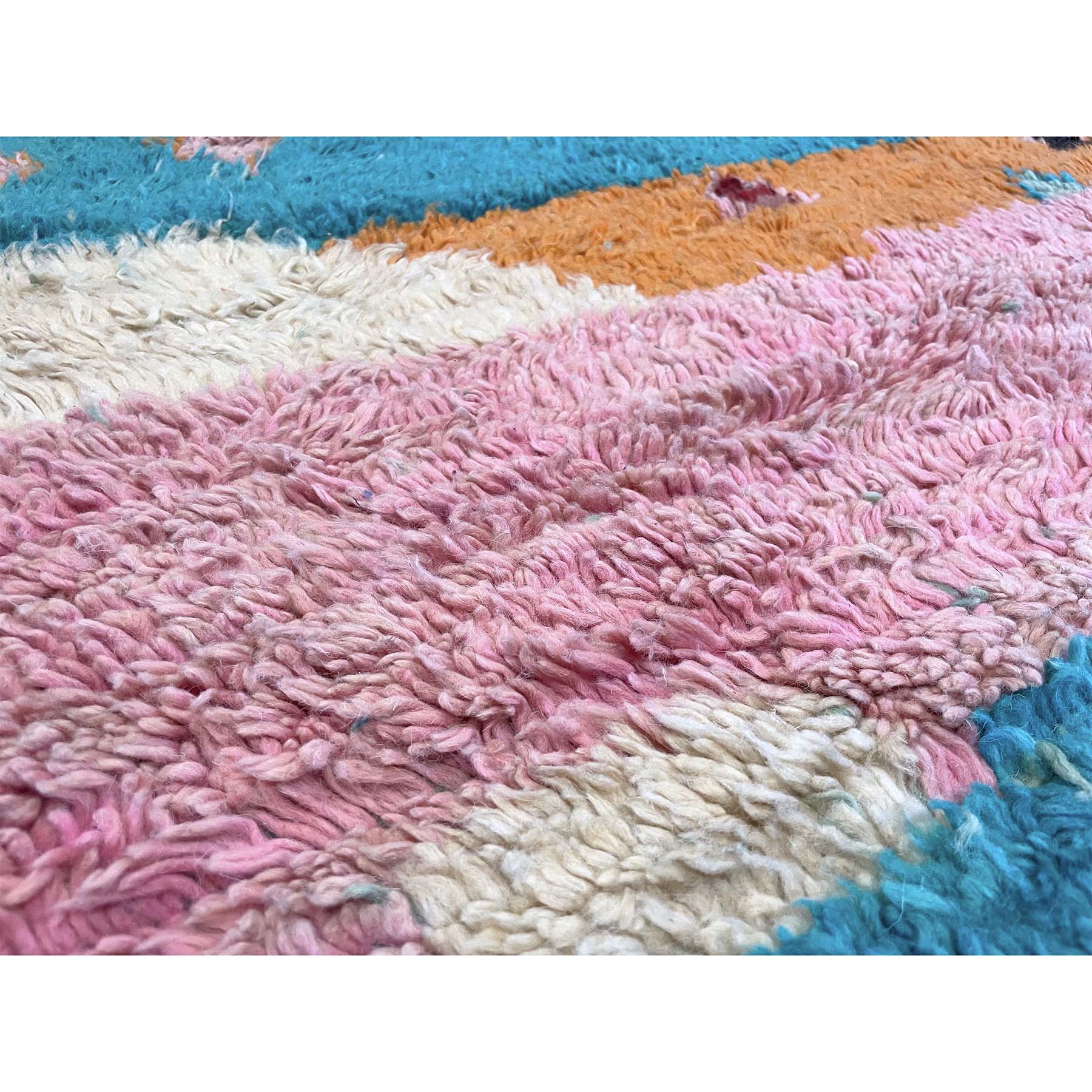 Plush handwoven Moroccan 5 x 8 rug - Kantara | Moroccan Rugs