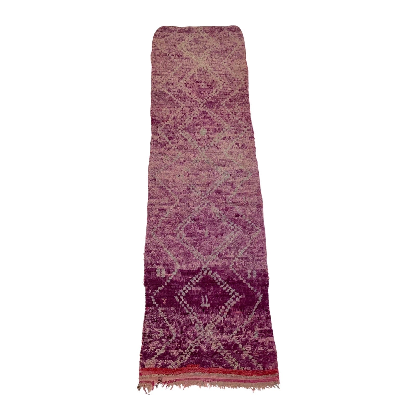 Purple vintage Moroccan runner rug - Kantara | Moroccan Rugs