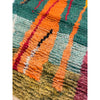 Green blue and orange Moroccan hallway runner - Kantara | Moroccan Rugs
