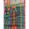 One of a kind handknotted abstract Moroccan runner - Kantara | Moroccan Rugs