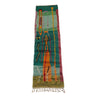 Green art deco Moroccan berber runner - Kantara | Moroccan Rugs