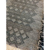 Neutral Moroccan diamond throw rug - Kantara | Moroccan Rugs
