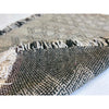Contemporary black and white Moroccan flatweave kilim throw rug - Kantara | Moroccan Rugs