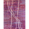 Handknotted Beni Mrirt Moroccan rug in magenta and eggplant - Kantara | Moroccan Rugs
