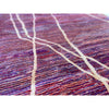 Pink and purple geometric Moroccan bedroom rug - Kantara | Moroccan Rugs