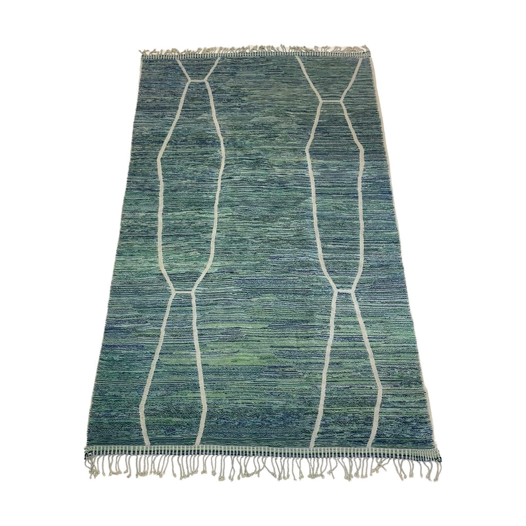Geometric Beni Mrirt Moroccan area rug - Kantara | Moroccan Rugs