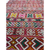 Vintage red bohemian Moroccan throw rug - Kantara | Moroccan Rugs
