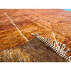 Modern handwoven Moroccan area rug in orange - Kantara | Moroccan Rugs
