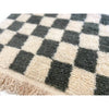 Handwoven white and grey Moroccan berber throw rug - Kantara | Moroccan Rugs