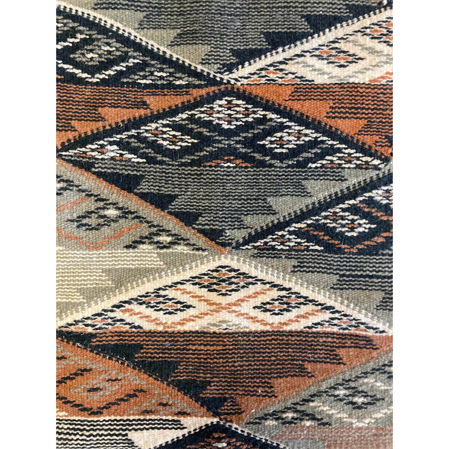 Tribal Kharita style Moroccan berber flatweave rug - Kantara | Moroccan Rugs