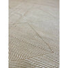 White and beige Moroccan flatweave kilim - Kantara | Moroccan Rugs