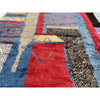 Handknotted plush Moroccan area rug with colorful design - Kantara | Moroccan Rugs