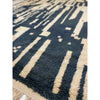 Black and white handwoven plush Moroccan pile rug - Kantara | Moroccan Rugs