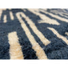 Mid century modern black and white Moroccan area rug - Kantara | Moroccan Rugs