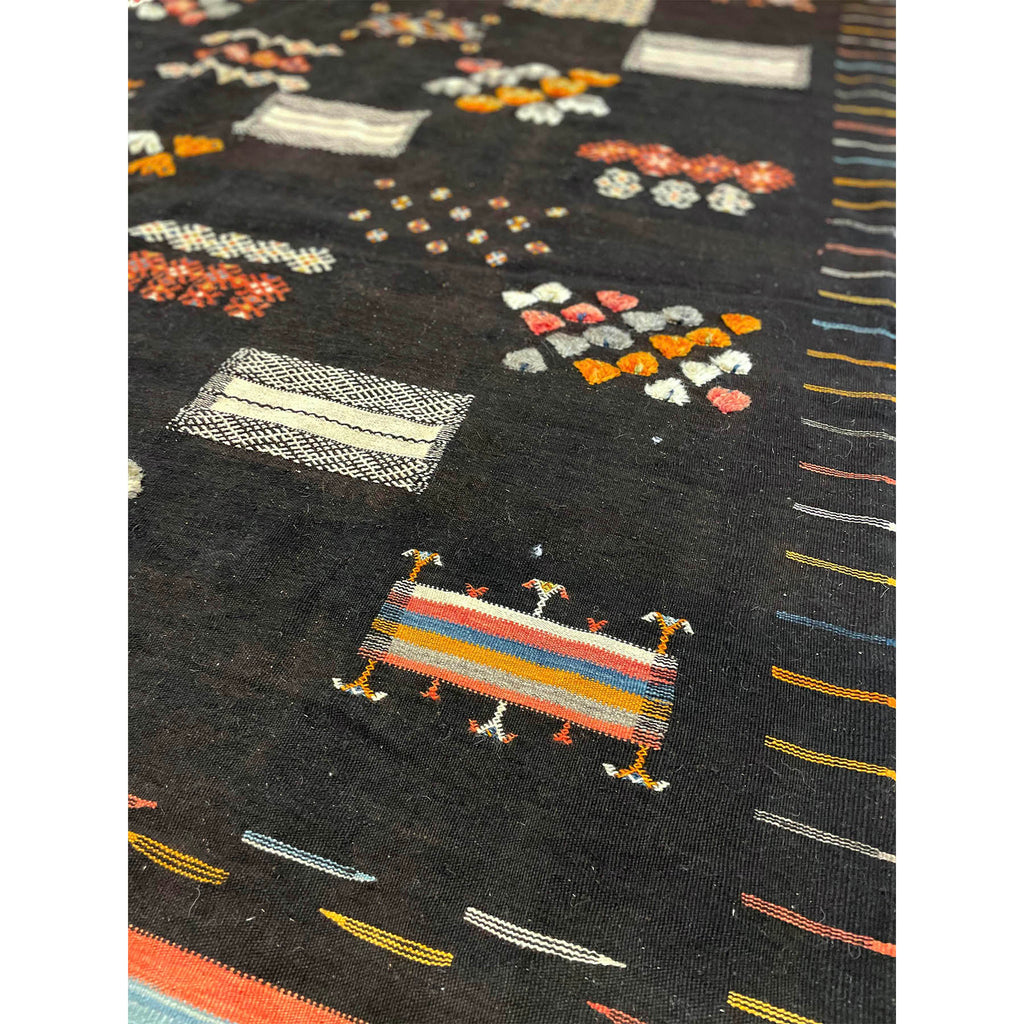Colorful boho chic Moroccan area rug - Kantara | Moroccan Rugs