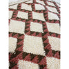 Plush handwoven white Moroccan throw rug - Kantara | Moroccan Rugs