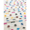 Contemporary  white flatweave boho chic berber rug - Kantara | Moroccan Rugs