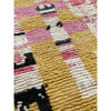 Canary yellow medium sized Moroccan rug - Kantara | Moroccan Rugs