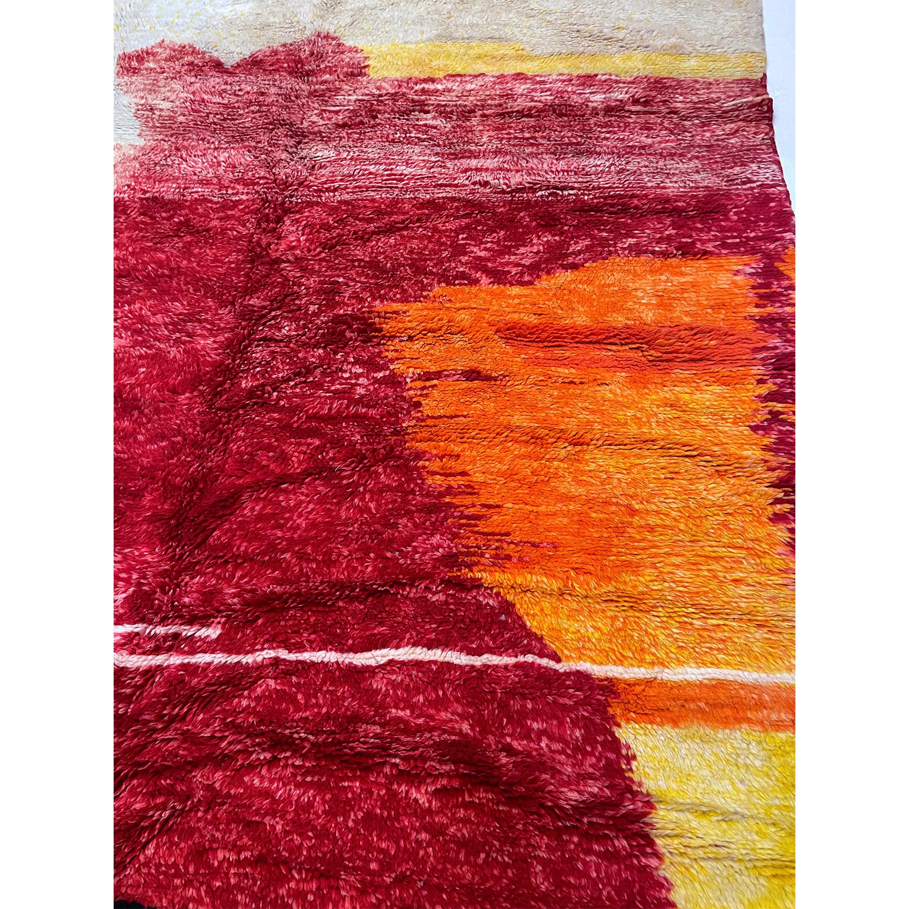 One of a kind boho chic oversize Moroccan rug - Kantara | Moroccan Rugs